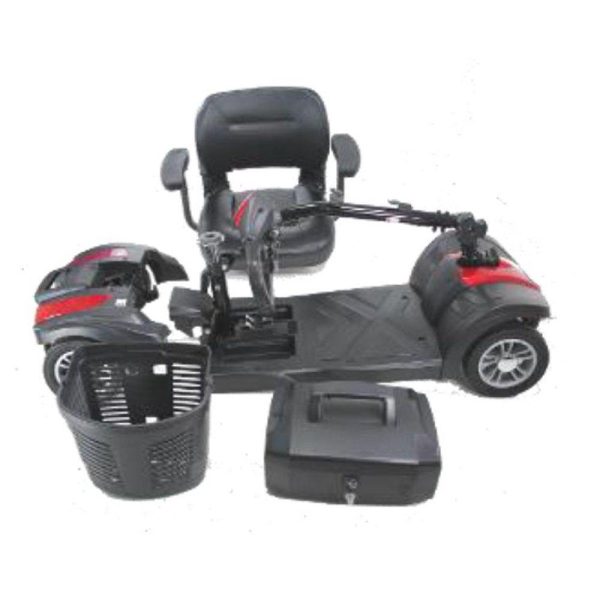 EV Rider Minirider Lite 4 Wheel Mobility Scooter Silver Open Box Online Hot Sale - Image 2