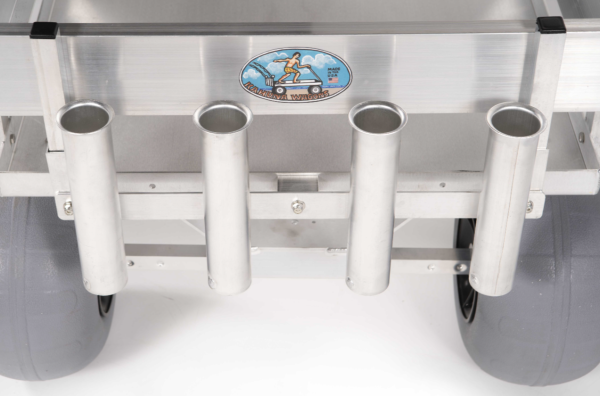 Alumacart One Rod Rack-Four Rod Holders (Wagon Not Included) New Supply - Image 3