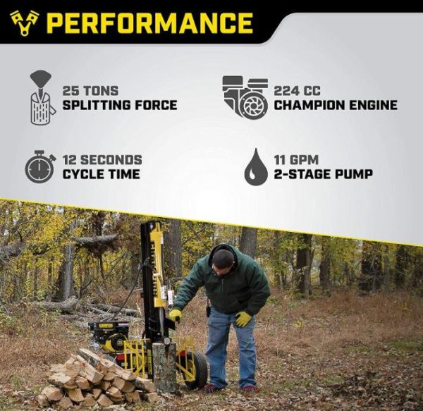 Champion 100251 25T Log Splitter Supply - Image 4