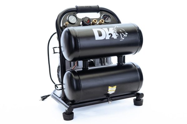 DK2 AC04G 1 HP 120V 4 Gallon 125 PSI Air Compressor New Online now - Image 3
