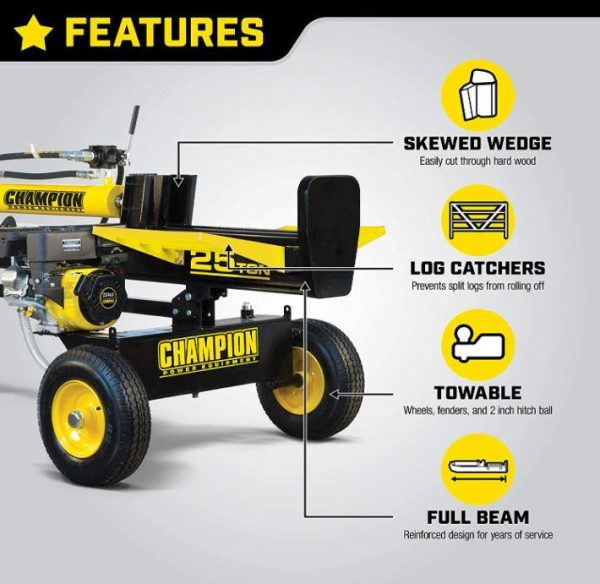 Champion 100251 25T Log Splitter Supply - Image 2