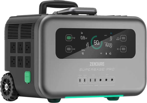 Zendure SuperBase Pro 1500 1440Wh Solar Generator Portable Power Station New Online Hot Sale