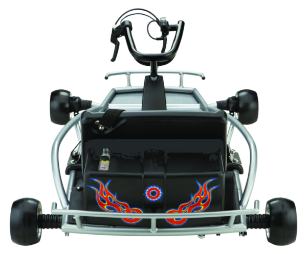Razor Ground Force Up To 45 Minute Run Time 12 MPH Electric Go Kart Black New For Sale - Image 3