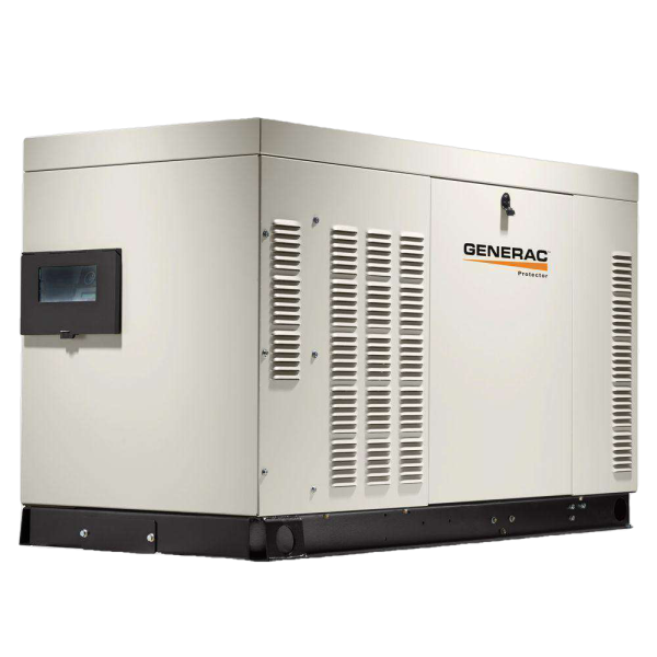 Generac Protector 45kW RG04524ANAX Liquid Cooled 1 Phase 120 240V LP NG Standby Generator New Online