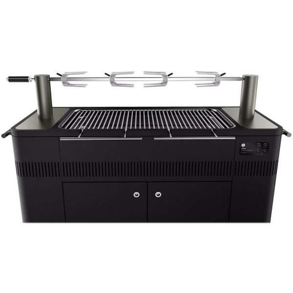 Everdure HBCE3BUS HUB II 54-Inch Charcoal Grill with Patented Built-in Rotisserie System Steel Graphite New Online Hot Sale - Image 4
