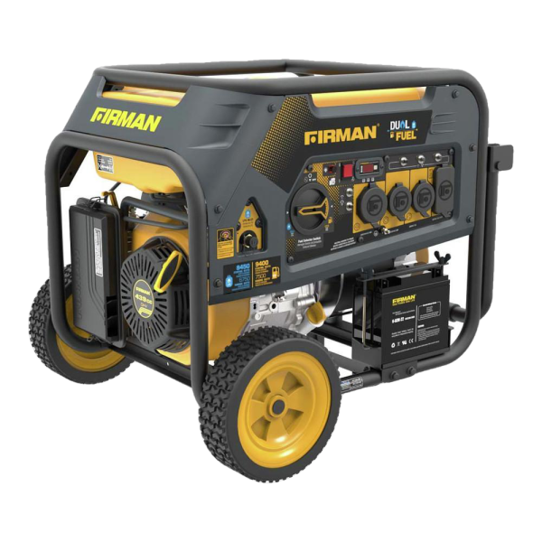 Firman H07552 7500W 9400W Dual Fuel Electric Start 50A Generator Manufacturer RFB For Discount