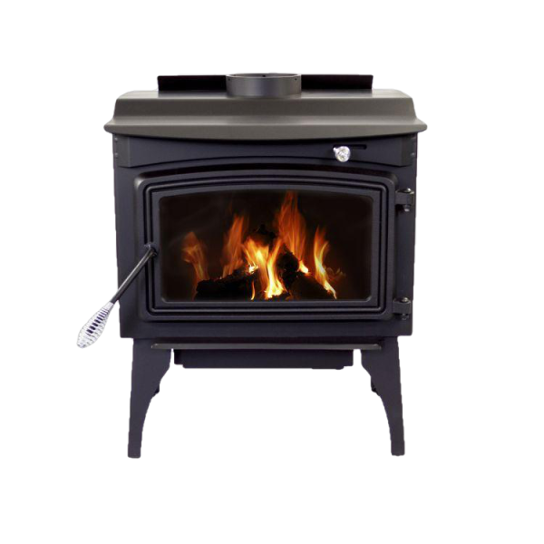 Pleasant Hearth WSL-1800 1,800 Sq. Ft. Medium 65,000 BTU EPA Certified Wood-Burning Stove New For Cheap