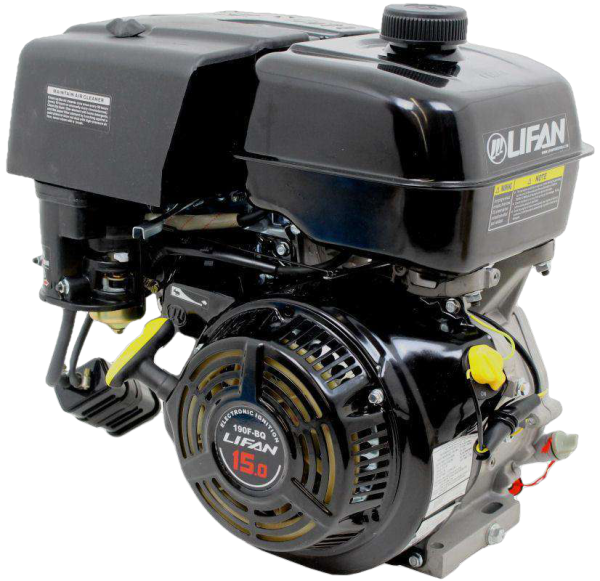Lifan LF190F-BDQC 15 HP 420cc 4-Stroke OHV Gas Engine with Electric Start, 18 Amp New Online Hot Sale