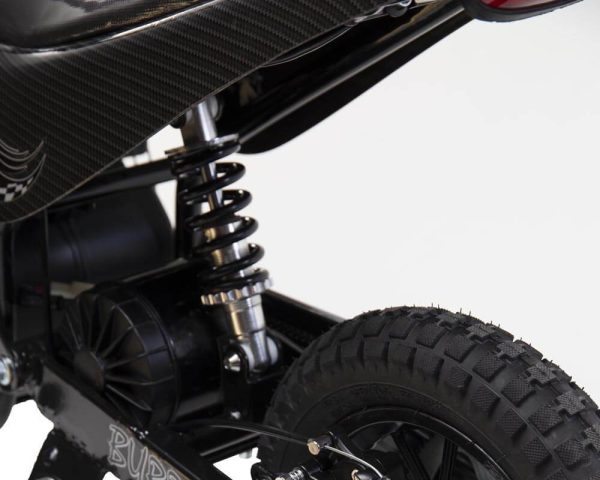 Burromax TT350R 24V 350W Kids Off Road Electric Ride On Mini Pocket Dirt Bike Green Skull New Online Hot Sale - Image 4