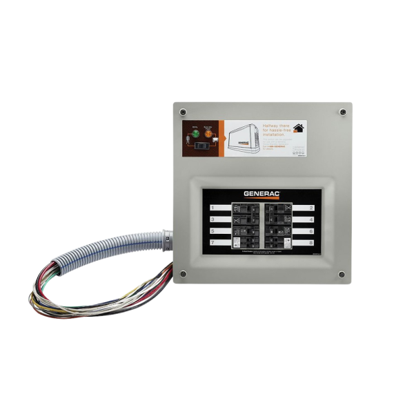 Generac 9854 50-Amp HomeLink Pre-Wired Manual Transfer Switch (10-16 Circuits) New For Discount